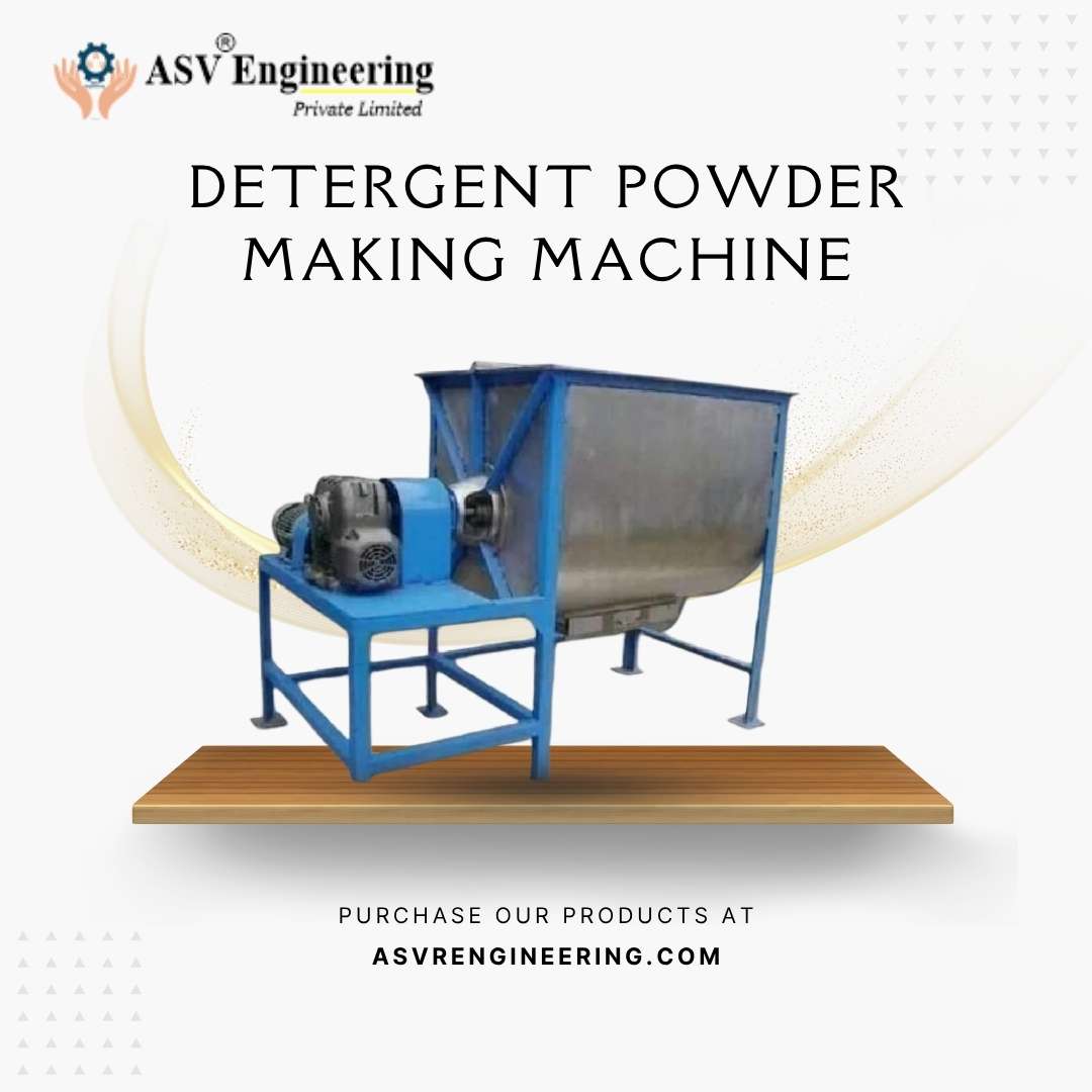 Detergent Powder Making Machine in Dungarpur Rajasthan | High Quality Manufacturing Solutions